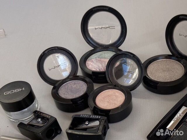 MAC тени для век (Мак) /сухие тени блестящие