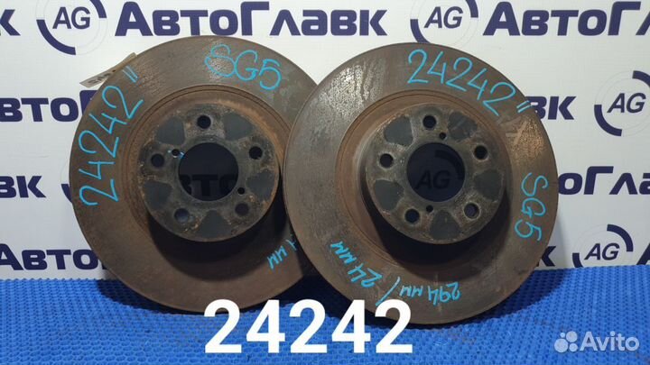 Диски тормозные Subaru Forester