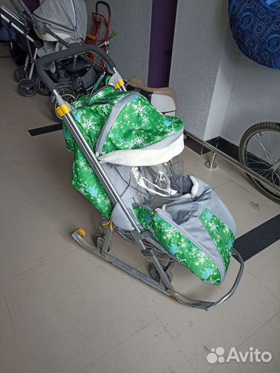 Санки-коляска Ника