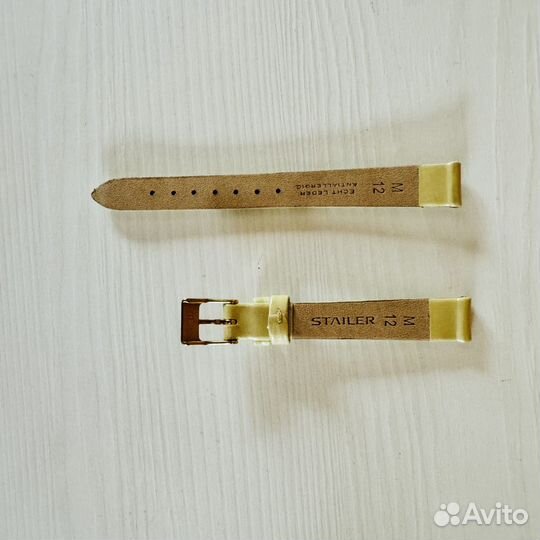 Ремешок для часов Stailer кожаный, ширина 12