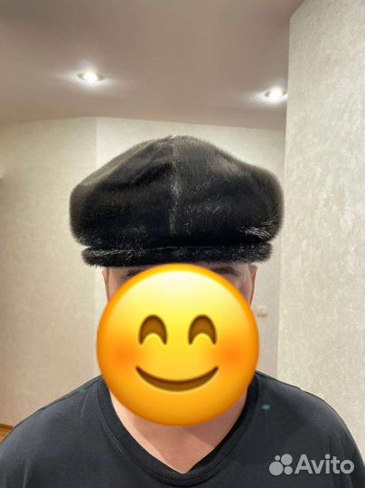 Меховая мужская кепка