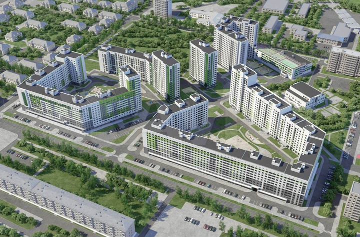 2-к. квартира, 53 м², 9/16 эт.
