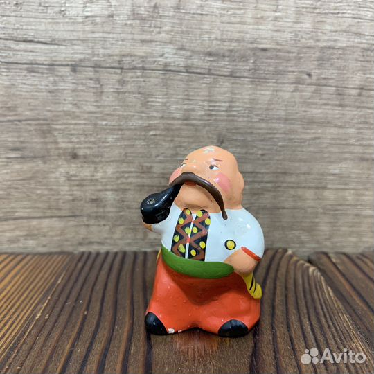 Винтажная Фигурка Игрушка Казак Курильщик Ретро