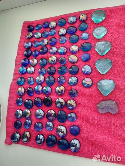 Стеклянные камушки