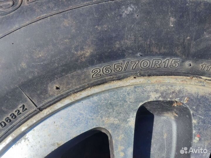 R15 Advenza Coverer AC696 265/70, PCD 6x139.7 DIA 38