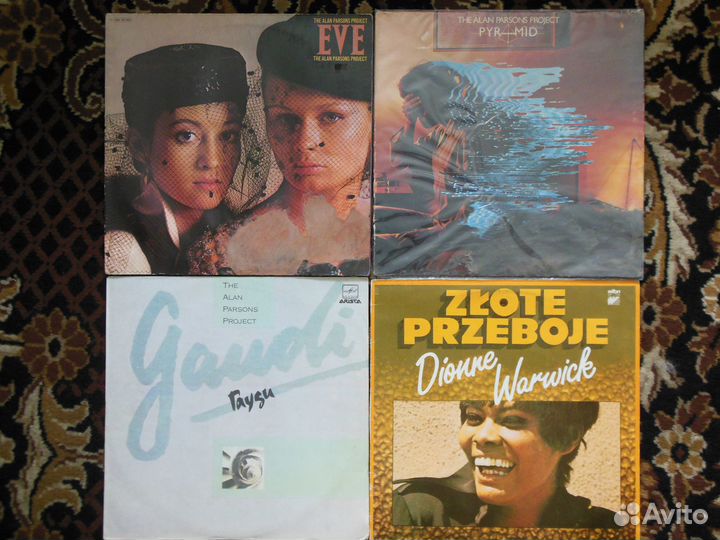 Alan Parsons,3 альбома \ Dionne Warwick EX/EX
