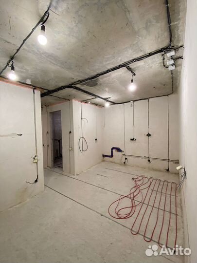 Установка электрического теплого пола