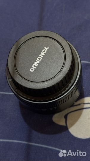 Объектив canon 50mm 1 8 yongnuo