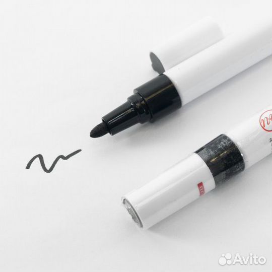 Маркер красящий черный