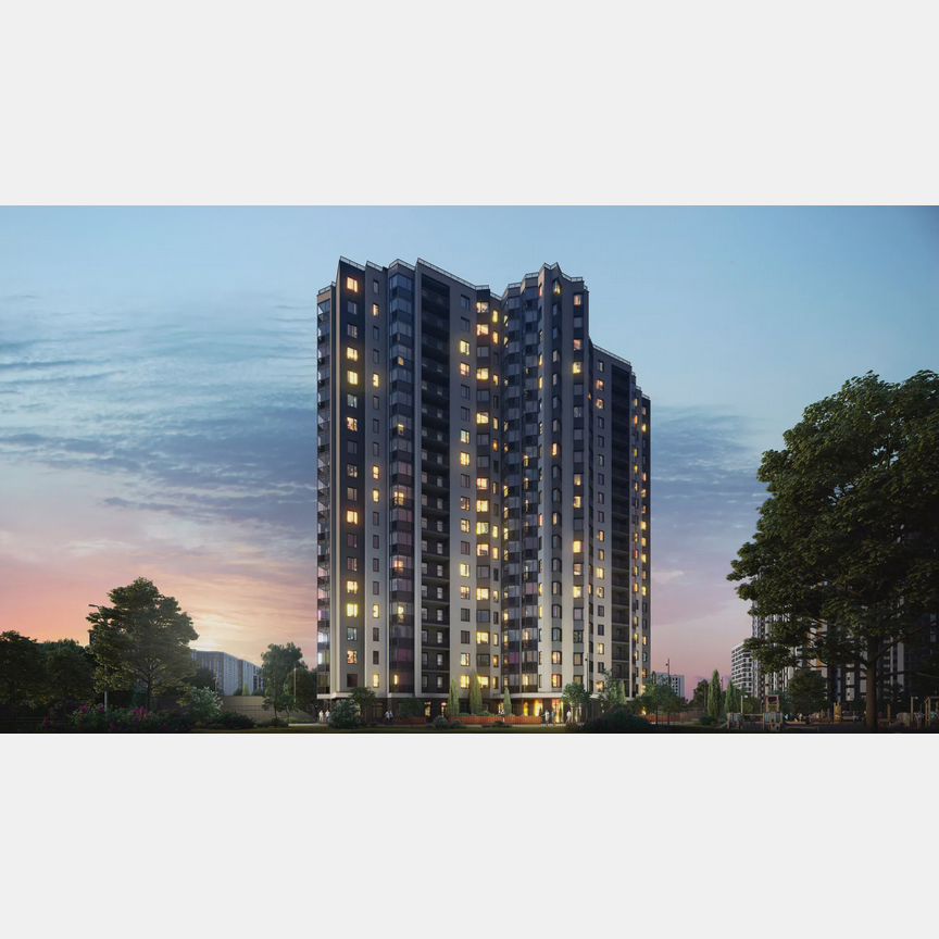 1-к. квартира, 36,8 м², 14/19 эт.