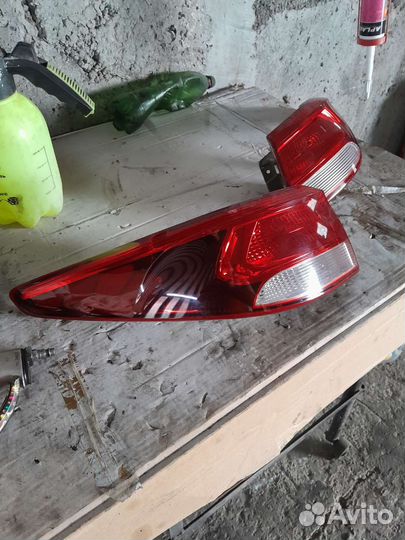 Задние фонари kia rio 4