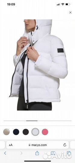 Calvin klein пуховик M