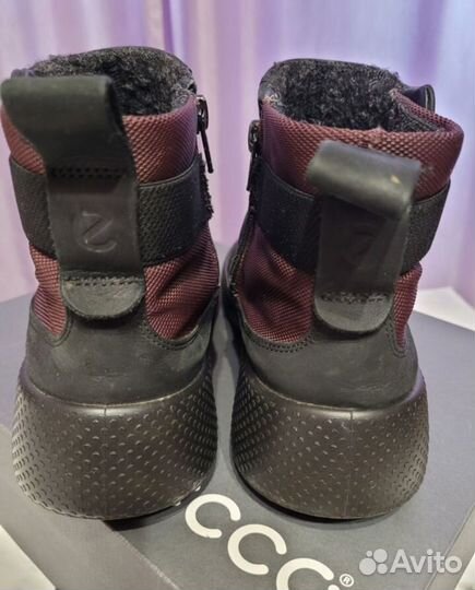 Ботинки Ecco нубук 40