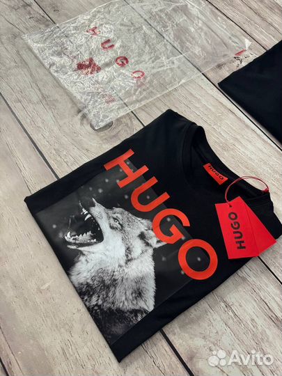 Футболка Hugo Boss хлопок LUX мужская