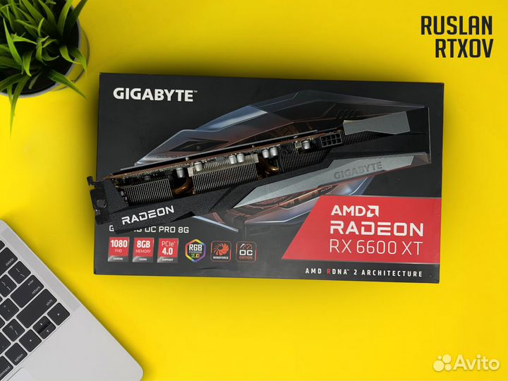 Видеокарта RX 6600 XT 8GB Gaming PRO