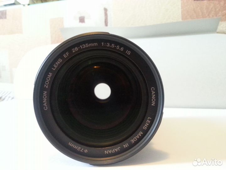 Canon EF 28-135mm f/3.5-5.6 IS бленда фильтр