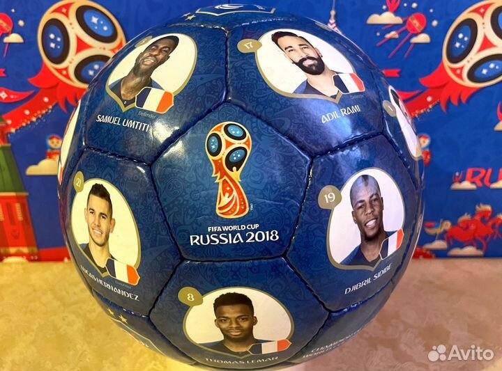 Коллекционный мяч Fifa Сборная Франции Чм 2018