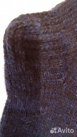 Носки варежки шерстяные вязаные