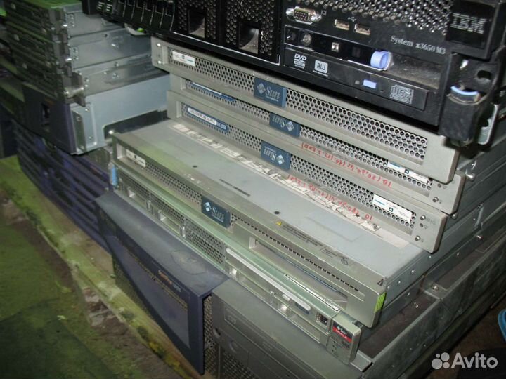 Сервера Hewlet Packard HP Proliant, SUN Fire