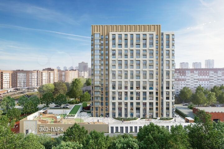 2-к. квартира, 57,5 м², 2/16 эт.