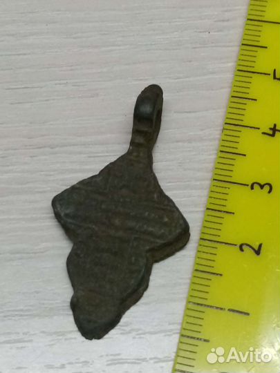 Крестик нательный липесток