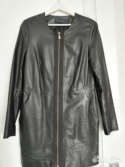 Тренч/куртка кожаная Tru Trussardi (обмен на шубу)