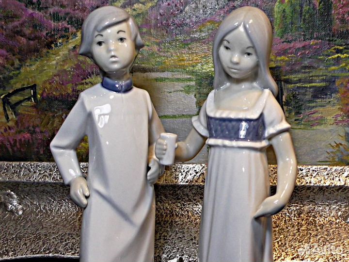 Испания.Статуэтки.Rex.Фарфор.Нао лядро стиль