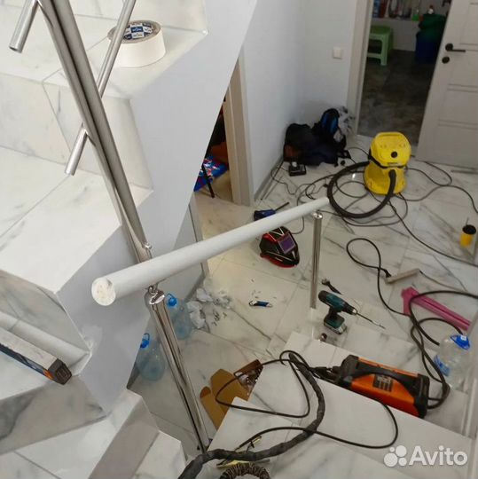 Перила для лестницы из нержавеющей стали