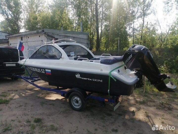 Катер Phoenix 530ht с прицепом