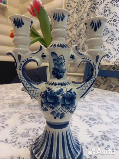 Посуда гжель