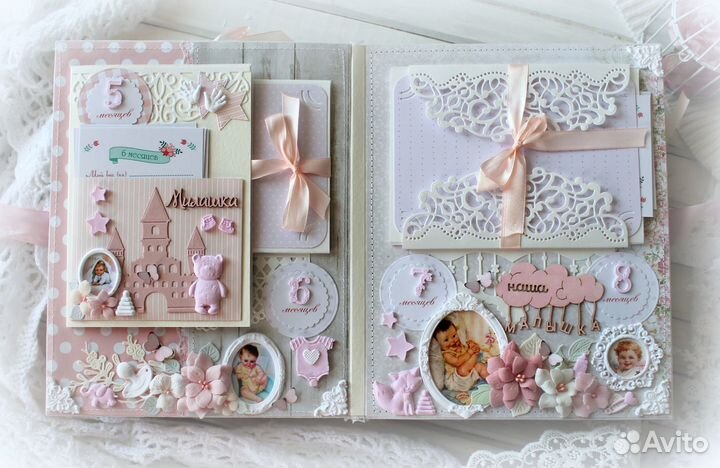Альбом ручной работы для деовчки