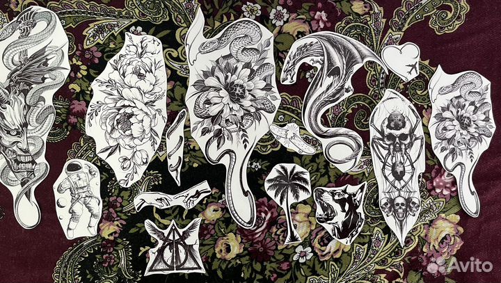 Временные татуировки