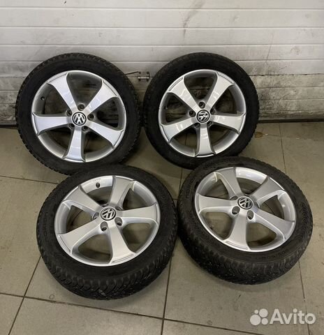 Оригинальные диски на Volkswagen R17