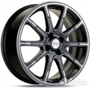 Khomen 2102 10.5x21 5x112 ET 30 Dia 66.6 (BFP)