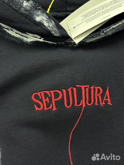 Рваная Худи undermycar oversize