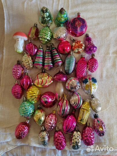 Елочные игрушки СССР