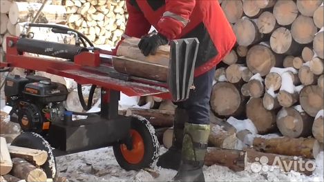 Дровокол универсальный, мобильный