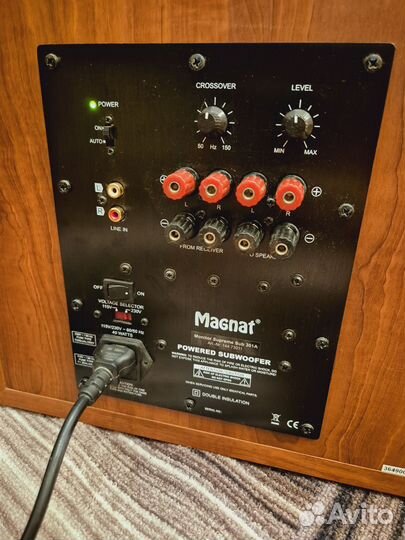 Сабвуферы Mission M5AS, Magnat SUB 301A