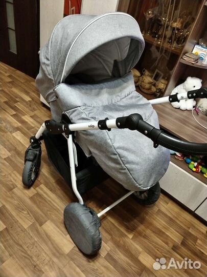 Коляска indigo alpina 2 в 1