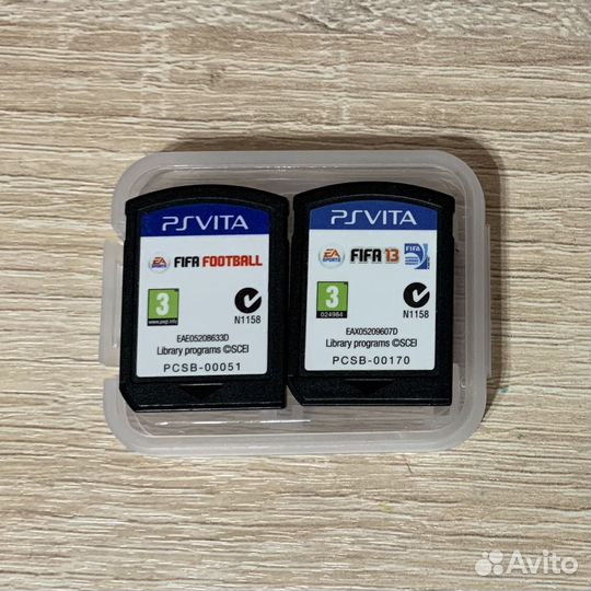 FIFA 13 И FIFA football картриджи sony PS vita