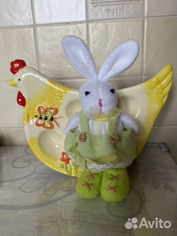 Подставка для пасхальных яиц, пасхальный заяц