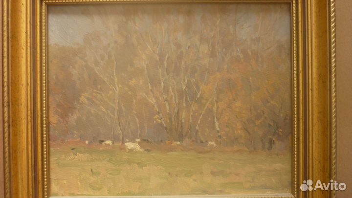 Художник Югаткин А.А.,Осень в Затоне