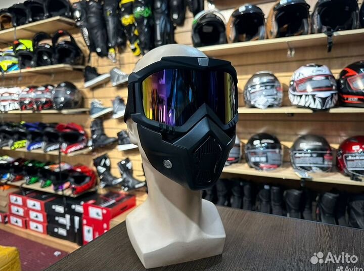 Маска очки Кроссовые на мотоцикл мото