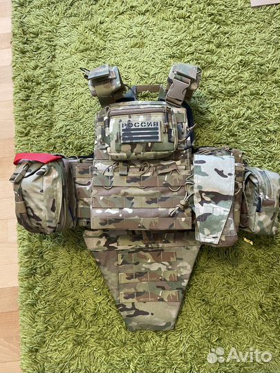 Чехол для бронежилета (плитник) CPC plate multicam