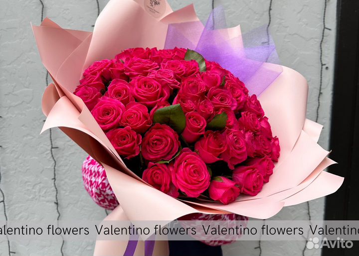 101 Роза доставка цветы