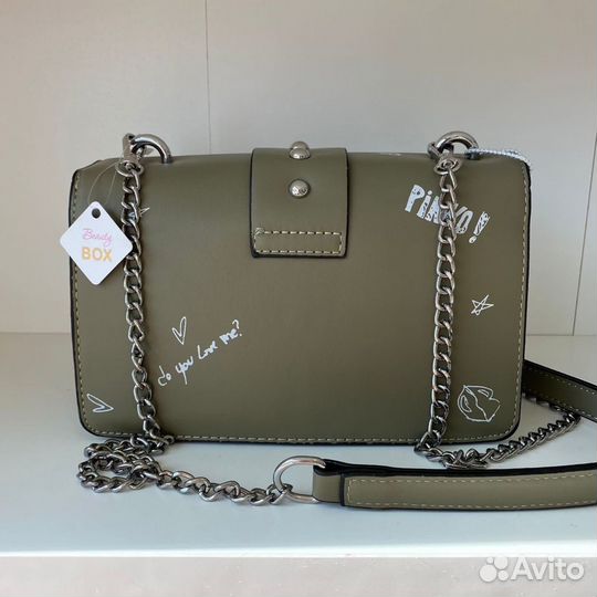 Сумка pinko зеленая