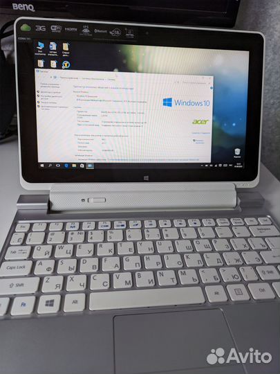 Планшет Acer icona tab w511 с док станцией