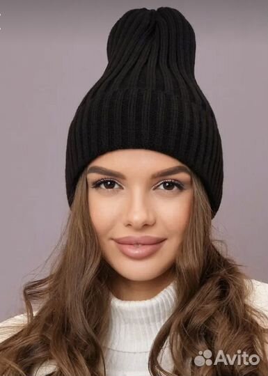 Шапка бини женская