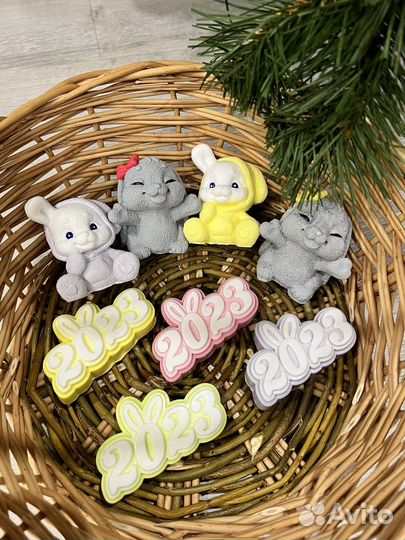 Мыло ручной работы к Новому году