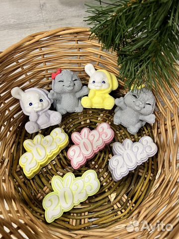 Мыло ручной работы к Новому году